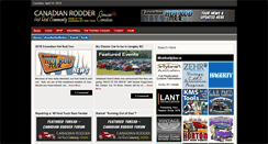 Desktop Screenshot of canadianrodder.com