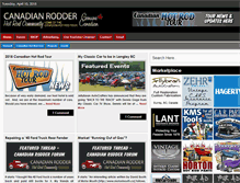 Tablet Screenshot of canadianrodder.com